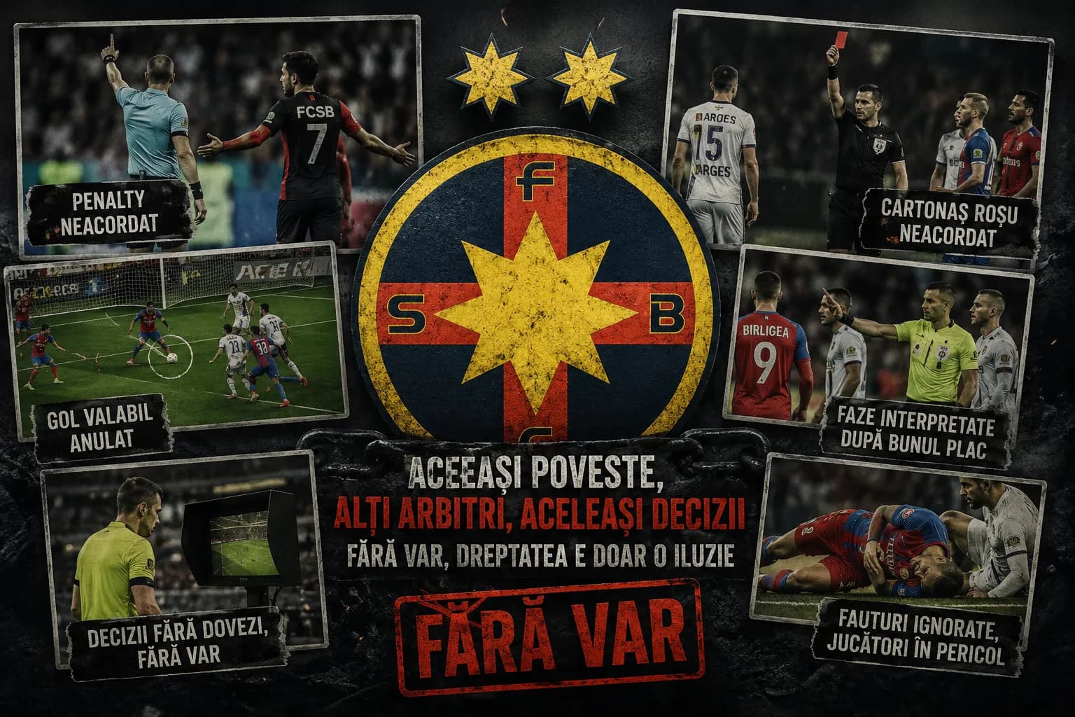 Rușinea FCSB din Letonia cere un răspuns: UEFA trebuie să introducă VAR și în preliminarii
