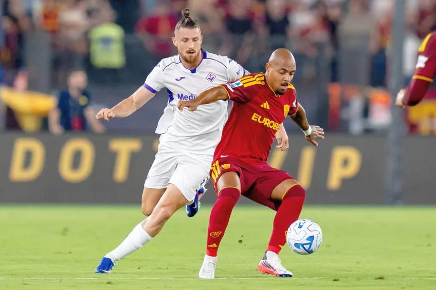 Dragusin, rezistență inutilă în infernul de la Olimpico: Fiorentina, umilită 4-0 de Roma